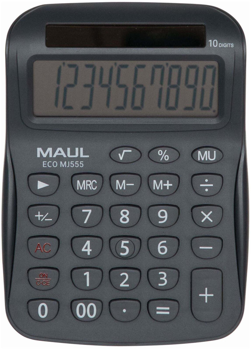 MAUL Tischrechner ECO MJ555 grau