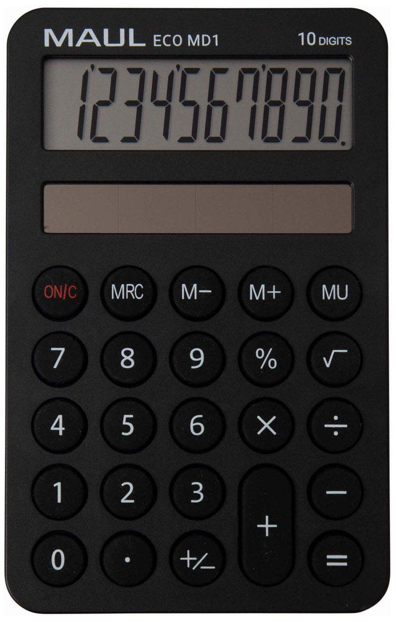 MAUL Taschenrechner ECO MD 1 schwarz
