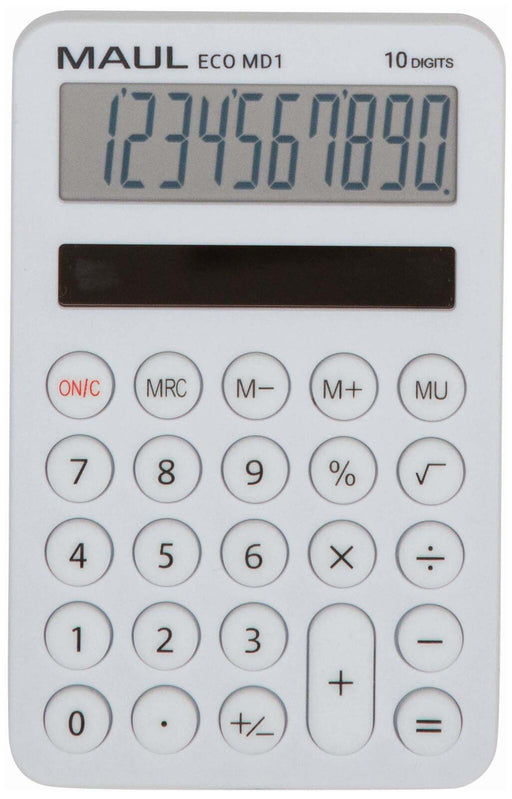 MAUL Taschenrechner ECO MD 1 weiß
