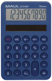 MAUL Taschenrechner ECO MD 1 blau