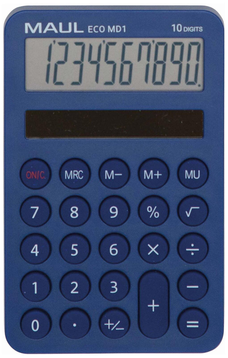 MAUL Taschenrechner ECO MD 1 blau