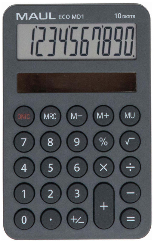 MAUL Taschenrechner ECO MD 1 grau