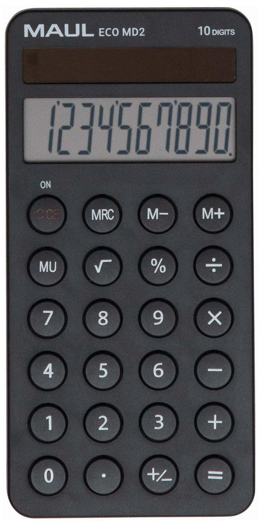MAUL Taschenrechner ECO MD 2 schwarz
