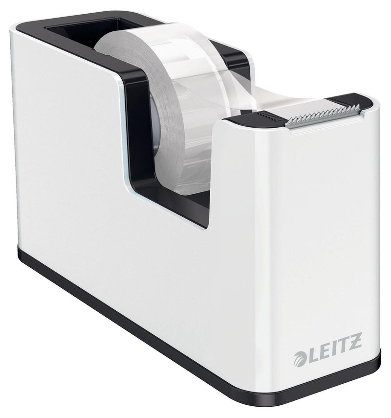 LEITZ WOW Duo Colour Tischabroller perlweiß/schwarz