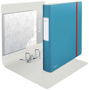 LEITZ Ordner Rückenbreite 6.5 cm DIN A4 stabile Pappe sanftes blau