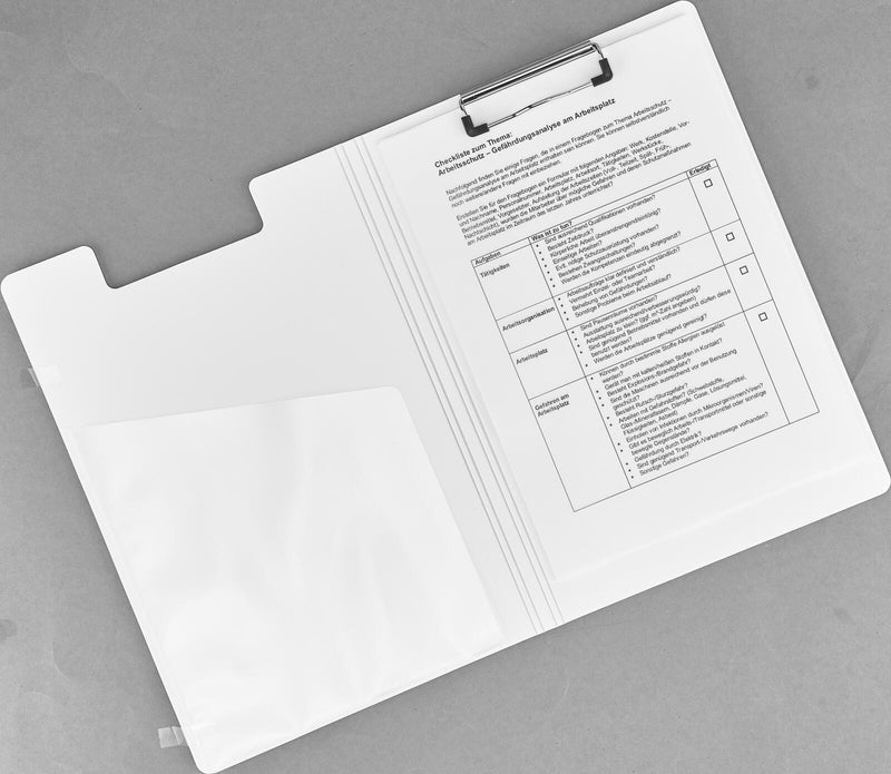 LEITZ Klemmbrettmappe WOW 4199 DIN A4 rot