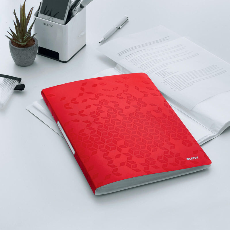 LEITZ Sichtbuch WOW DIN A4 rot