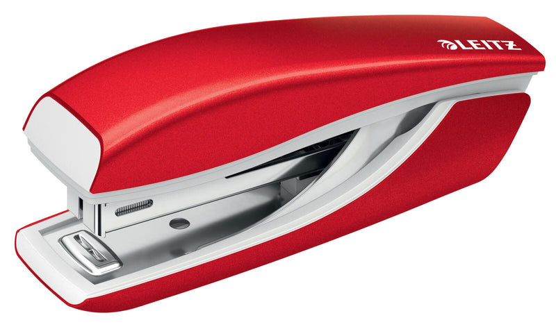 LEITZ Heftgerät NeXXt 5528 WOW Mini rot-metallic