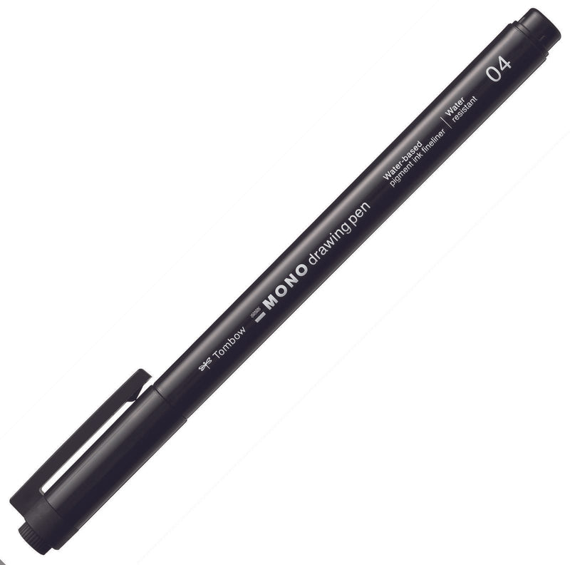 Tombow MONO drawing pen 04 Fineliner 0.4 mm Schwarz