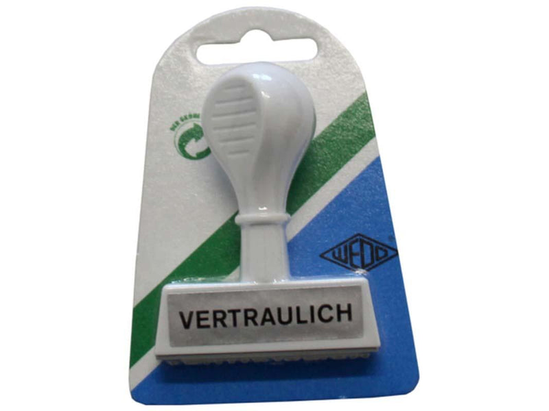 WEDO Stempel 'Vertraulich'