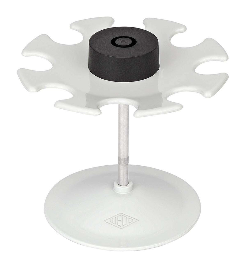 WEDO Stempelträger für 8 Stempel lichtgrau/silber