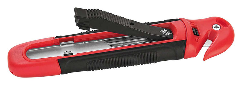WEDO Safety-Folienschneider Cuttermesser 18 mm rot/schwarz