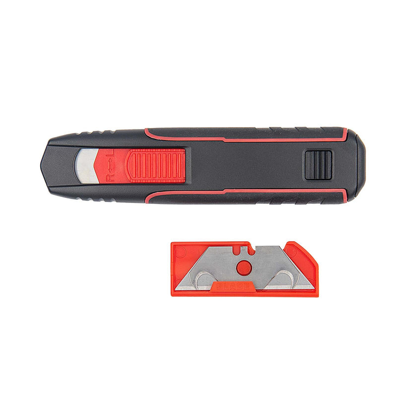 WEDO Safety Double Side Cuttermesser 19 mm schwarz/rot