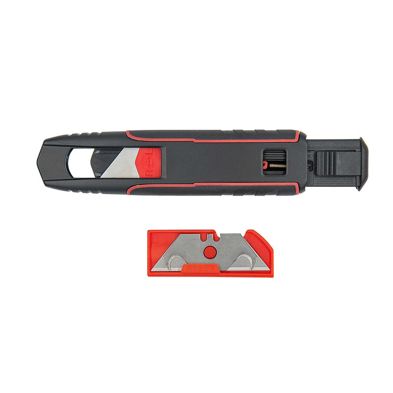 WEDO Safety Double Side Cuttermesser 19 mm schwarz/rot