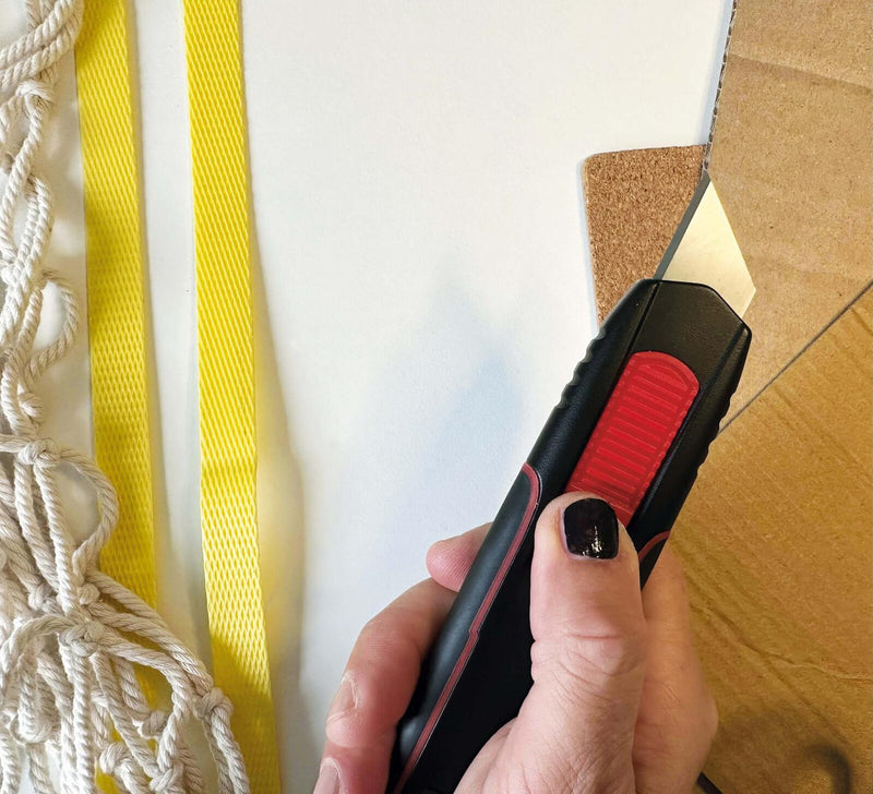 WEDO Safety Double Side Cuttermesser 19 mm schwarz/rot
