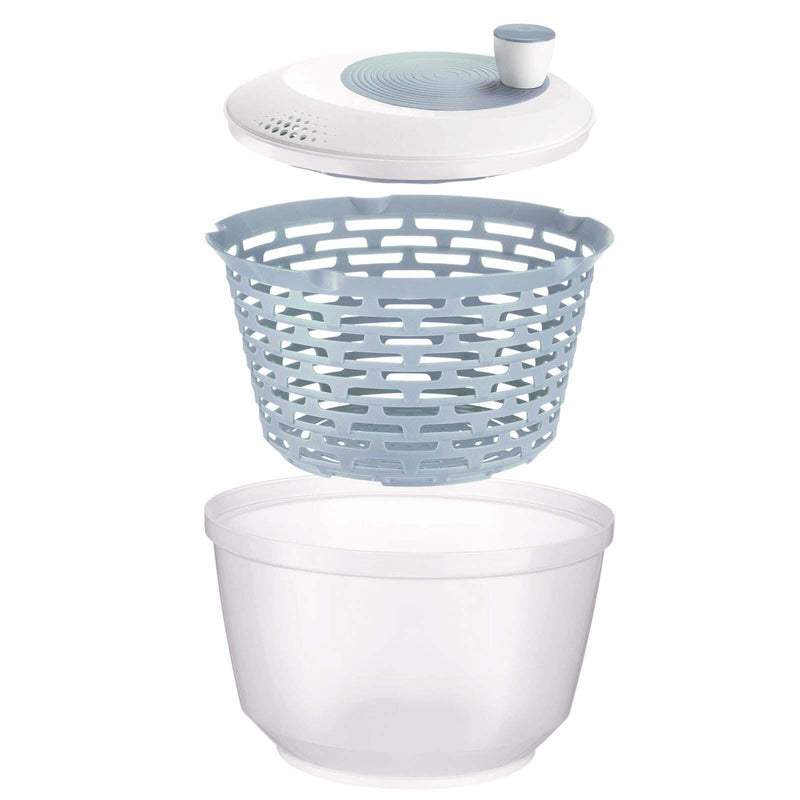 WESTMARK Spinderella Salatschleuder 4,4 l pastellblau
