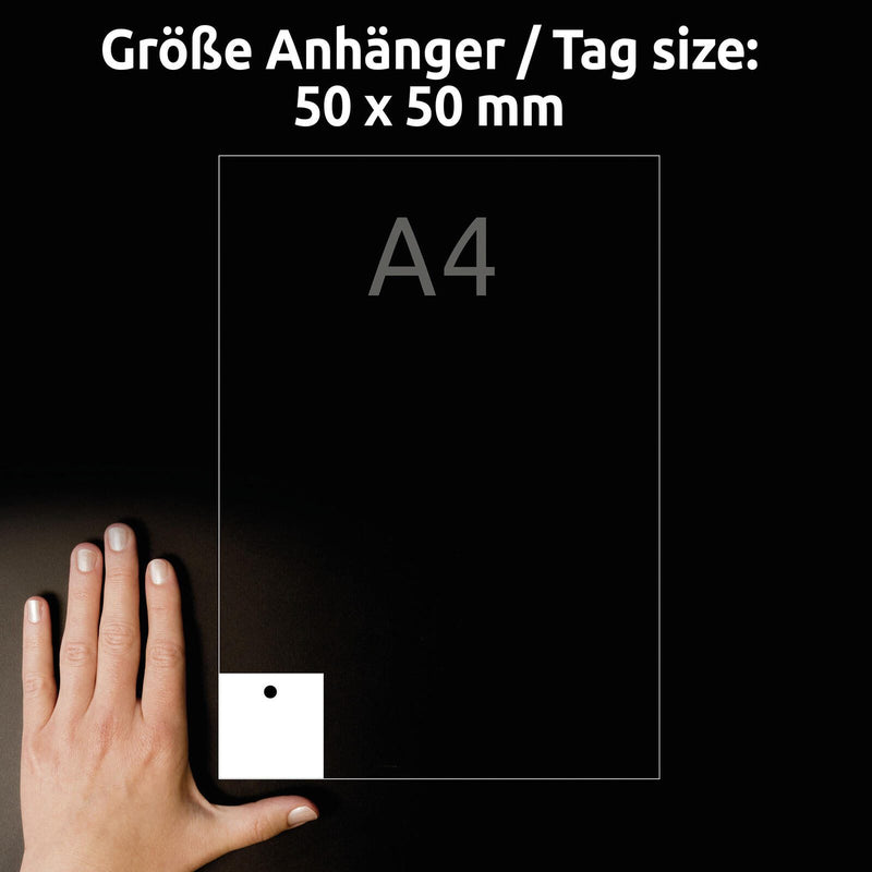 AVERY Zweckform Hängeetiketten 50,0 x 50,0 mm