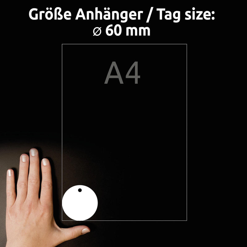 AVERY Zweckform Hängeetiketten 60,0 x 60,0 mm