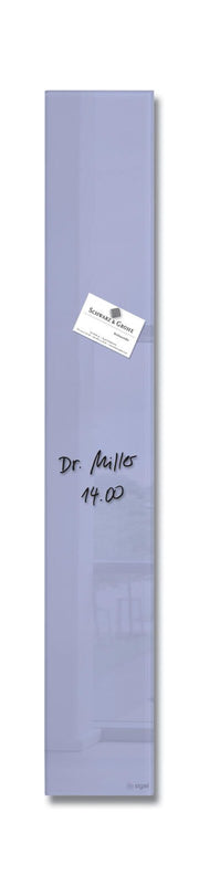 SIGEL Glas-Magnettafel artverum® 78,0 x 12,0 cm lavendel