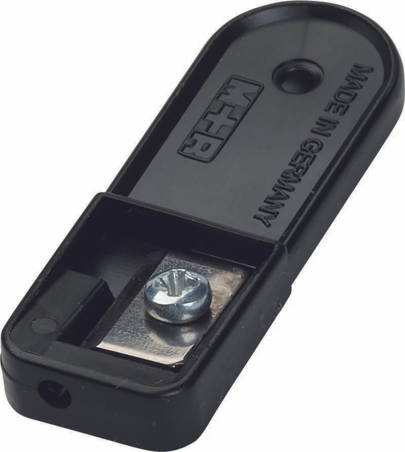 M + R Spitzer schwarz