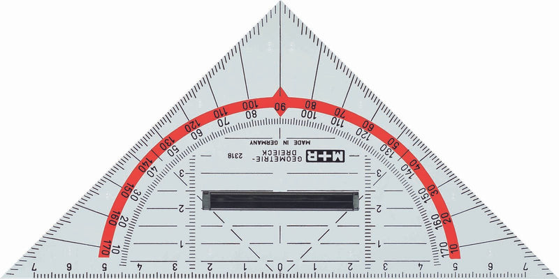 M + R Geodreieck 16,0 cm