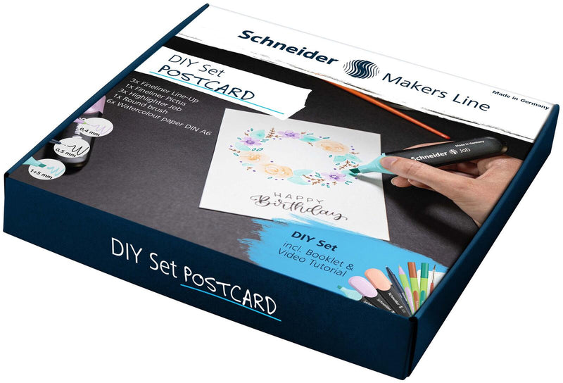 Schneider DIY Set Postkarte