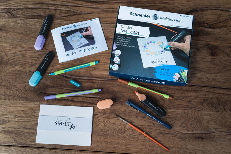 Schneider DIY Set Postkarte