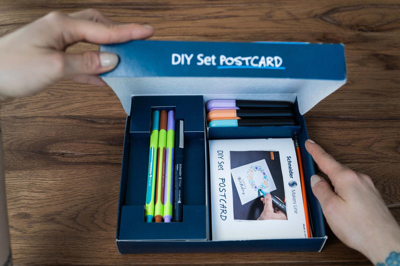 Schneider DIY Set Postkarte