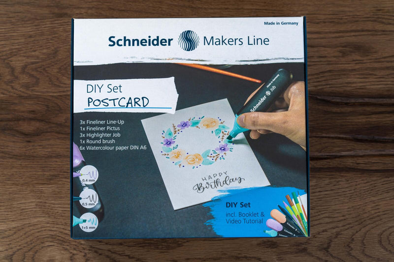 Schneider DIY Set Postkarte