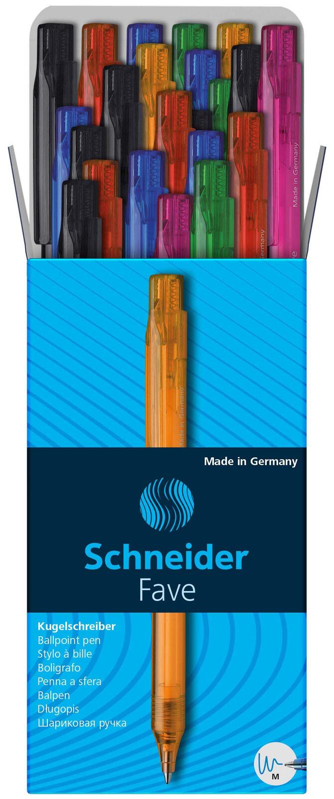 Schneider Fave Kugelschreiber 0.5 mm Blau