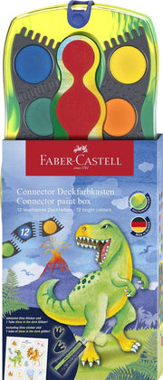 FABER-CASTELL Wasserfarbkasten 12 Farben