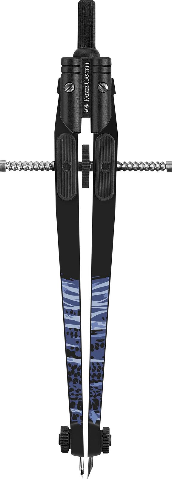 FABER-CASTELL Zirkel Shiny Twist blau