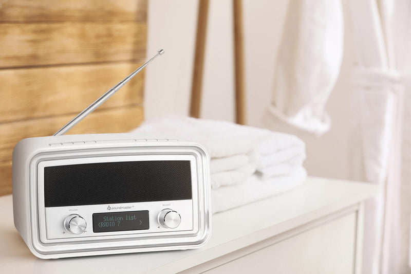 soundmaster UR190WE Radiowecker weiß
