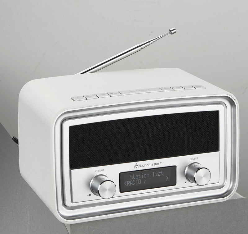 soundmaster UR190WE Radiowecker weiß