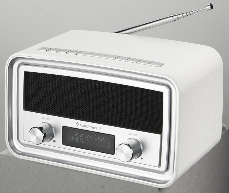 soundmaster UR190WE Radiowecker weiß