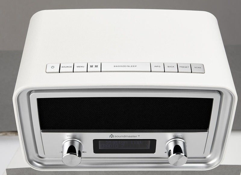soundmaster UR190WE Radiowecker weiß