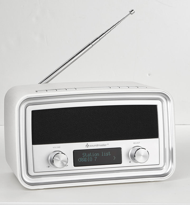 soundmaster UR190WE Radiowecker weiß