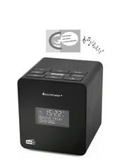 soundmaster UR109SW Radiowecker schwarz