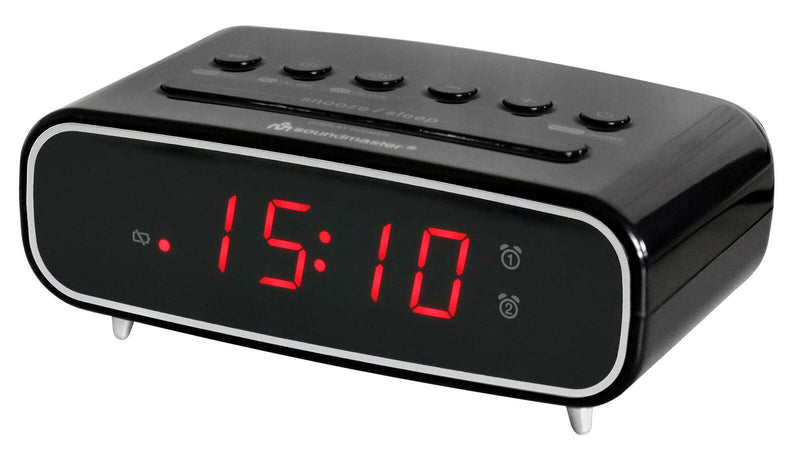 soundmaster UR111SW Radiowecker schwarz