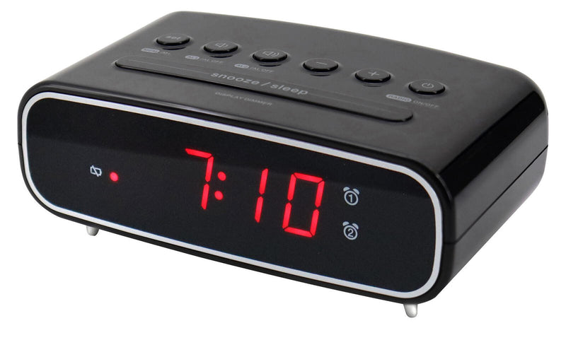 soundmaster UR111SW Radiowecker schwarz