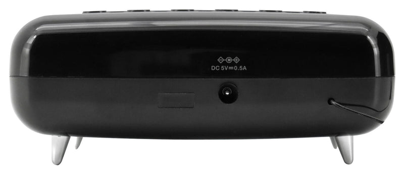 soundmaster UR111SW Radiowecker schwarz