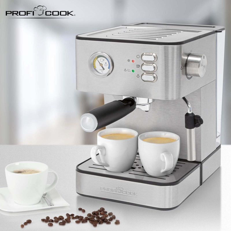 ProfiCook PC-ES 1209 Espressomaschine silber