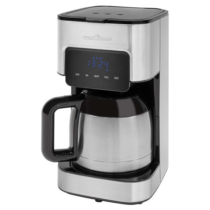 ProfiCook PC-KA 1191 Kaffeemaschine silber/schwarz