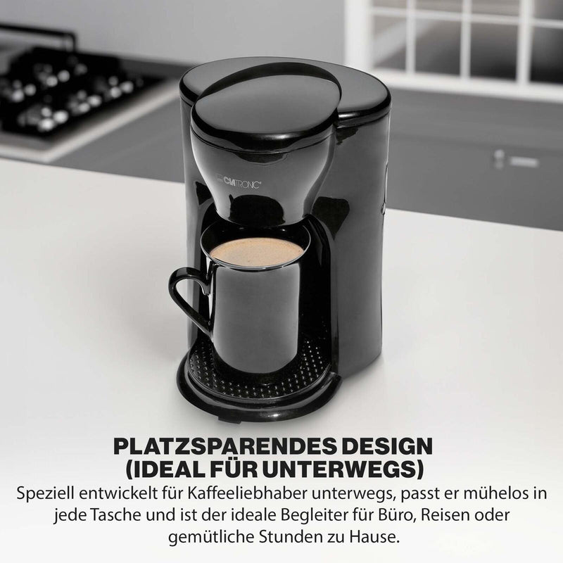 CLATRONIC KA 3356 Kaffeemaschine schwarz