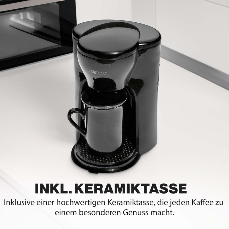 CLATRONIC KA 3356 Kaffeemaschine schwarz
