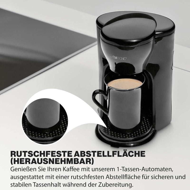 CLATRONIC KA 3356 Kaffeemaschine schwarz