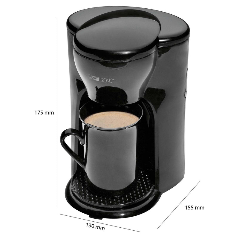 CLATRONIC KA 3356 Kaffeemaschine schwarz