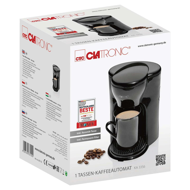 CLATRONIC KA 3356 Kaffeemaschine schwarz