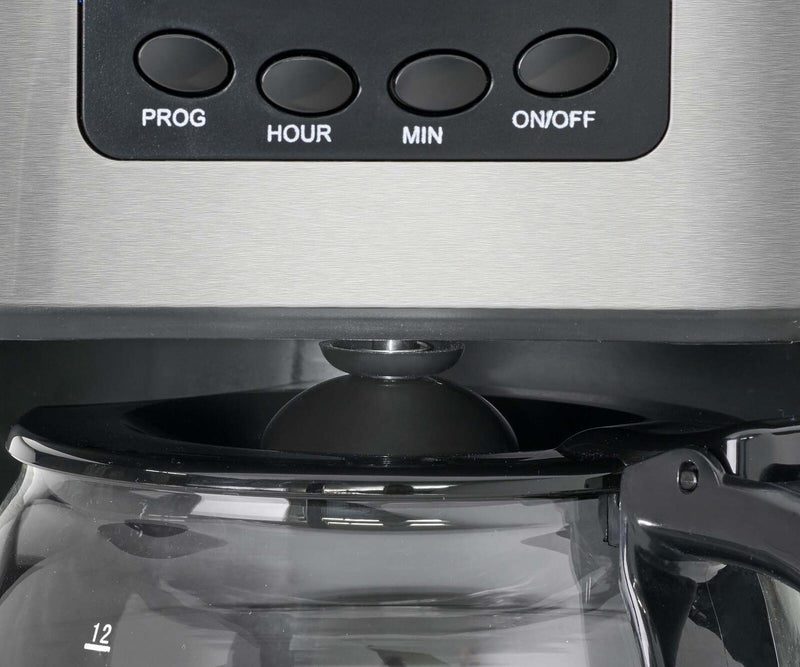 CLATRONIC KA 3642 Kaffeemaschine silber/schwarz