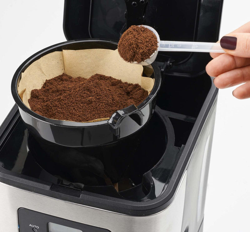 CLATRONIC KA 3642 Kaffeemaschine silber/schwarz